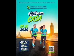 Crédit du Maroc Casablanca Marathon : Label Élite et certification World Athletics