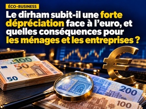 Le dirham subit-il une forte dépréciation face à l’euro, et quelles conséquences pour les ménages et les entreprises ? Le dirham subit-il une forte dépréciation face à l’euro, et quelles conséquences pour les ménages et les entreprises ?