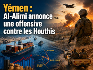 Yémen : Al-Alimi annonce une offensive contre les Houthis