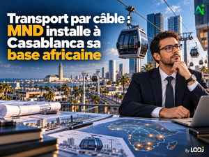 Transport par câble : MND installe à Casablanca sa base africaine Transport par câble : MND installe à Casablanca sa base africaine