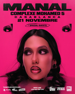 Manal revient à Casablanca pour le plus grand show de sa carrière Manal revient à Casablanca pour le plus grand show de sa carrière