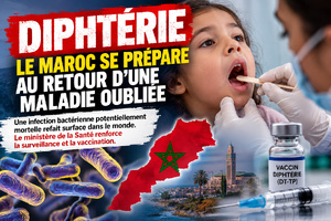 Diphtérie au Maroc : pourquoi le ministère de la Santé se prépare au retour d’une maladie oubliée Diphtérie au Maroc : pourquoi le ministère de la Santé se prépare au retour d’une maladie oubliée