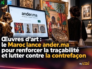 Œuvres d’art : le Maroc lance ander.ma pour renforcer la traçabilité et lutter contre la contrefaçon