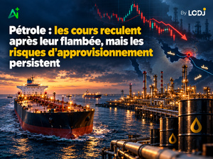 Pétrole : les cours reculent après leur flambée, mais les risques d'approvisionnement persistent Pétrole : les cours reculent après leur flambée, mais les risques d'approvisionnement persistent