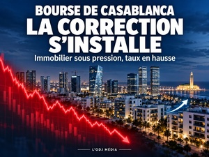 Casablanca : Le marché actions poursuit sa correction, entre pression sur les valeurs immobilières et remontée des taux