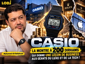 Casio : la montre à 200 dirhams qui donne une leçon de business aux géants du luxe et de la tech ! Casio : la montre à 200 dirhams qui donne une leçon de business aux géants du luxe et de la tech !