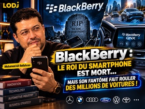 BlackBerry : le roi du smartphone est mort… mais son fantôme fait rouler des millions de voitures ! BlackBerry : le roi du smartphone est mort… mais son fantôme fait rouler des millions de voitures !