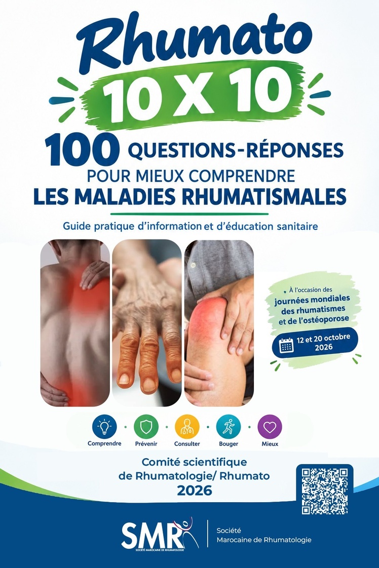 Décade de la Rhumatologie 2026 : dix jours pour mieux comprendre les maladies rhumatismales et préserver la mobilité Décade de la Rhumatologie 2026 : dix jours pour mieux comprendre les maladies rhumatismales et préserver la mobilité