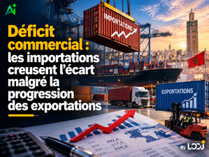 Déficit commercial : les importations creusent l'écart malgré la progression des exportations