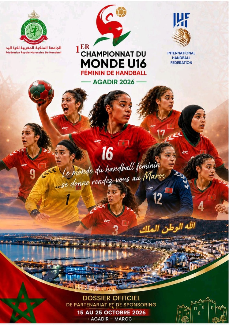 Handball    Agadir au rendez-vous de l’histoire :  Le Maroc prépare son premier Mondial féminin U16