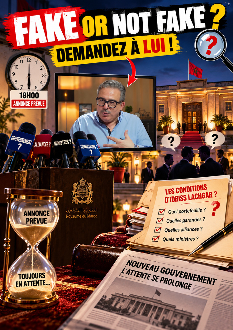 FAKE À 100 % ? À 50 % ? OU VRAI AVANT L’HEURE ?