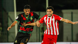 Botola Pro : le Hassania Agadir et l’AS FAR se quittent sur un nul spectaculaire (2-2) Botola Pro : le Hassania Agadir et l’AS FAR se quittent sur un nul spectaculaire (2-2)