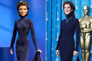 Barbie rend hommage à Céline Dion avec une poupée inspirée de son look « Titanic » aux Oscars Barbie rend hommage à Céline Dion avec une poupée inspirée de son look « Titanic » aux Oscars