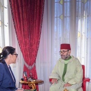 "Sa Majesté le Roi Mohammed VI a reçu mercredi 14 octobre 2026, au Palais Royal à Rabat, Mme Fatima Ezzahra El Mansouri, Cheffe du gouvernement chargée de la formation du nouveau gouvernement.