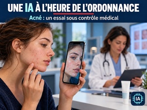 IA et prescription médicale : l’Utah expérimente une première ordonnance contre l’acné