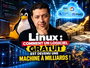 Linux : comment un logiciel gratuit est devenu une machine à milliards ! Linux : comment un logiciel gratuit est devenu une machine à milliards !