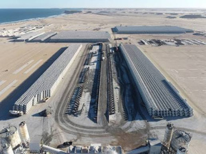 Port Dakhla Atlantique : plus de 74 % des travaux achevés Port Dakhla Atlantique : plus de 74 % des travaux achevés