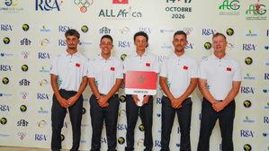 Golf : le Maroc décroche l’argent par équipes et le bronze individuel aux championnats d’Afrique