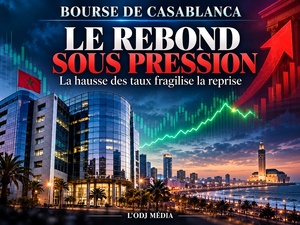 Bourse de Casablanca  un rebond encore fragile face à la hausse des taux