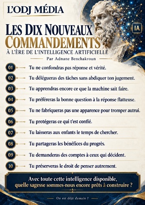 Les dix nouveaux commandements à l’ère de l’intelligence artificielle Les dix nouveaux commandements à l’ère de l’intelligence artificielle