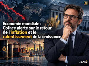 Économie mondiale : Coface alerte sur le retour de l'inflation et le ralentissement de la croissance