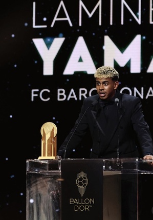 Ballon d'Or 2026 : Lamine Yamal remporte le Trophée du Jeune joueur de l’année