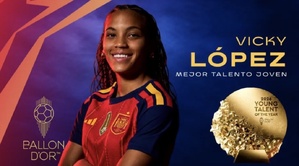 Ballon d’Or 2026 : Vicky López sacrée meilleure jeune joueuse