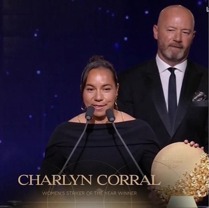 Ballon d’Or 2026 : Charlyn Corral récompensée comme meilleure buteuse