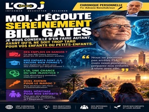 Moi, j’écoute sereinement Bill Gates. Je vous conseille d’en faire autant, avant qu’il ne soit trop tard pour vos enfants et petits-enfants. Moi, j’écoute sereinement Bill Gates. Je vous conseille d’en faire autant, avant qu’il ne soit trop tard pour vos enfants et petits-enfants.