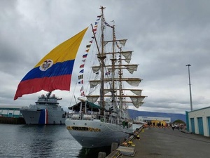 Casablanca accueille le Gloria, navire-école de la marine colombienne