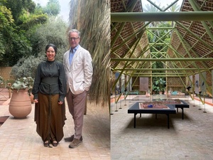 Marrakech : une jeune architecte marocaine réinvente la nouala traditionnelle au Jardin Majorelle