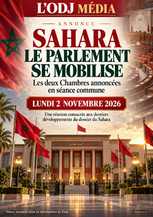Sahara : le Parlement se prépare à une séance commune Sahara : le Parlement se prépare à une séance commune