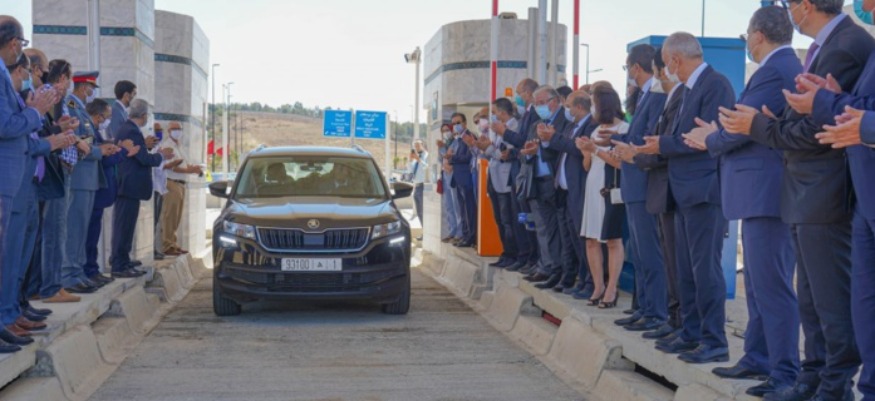 Inauguration de 2 gares de péage, nouvelle génération à Casablanca - Berrechid