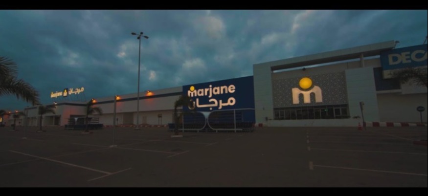 INCENDIE À MARJANE HAY RIAD DE RABAT