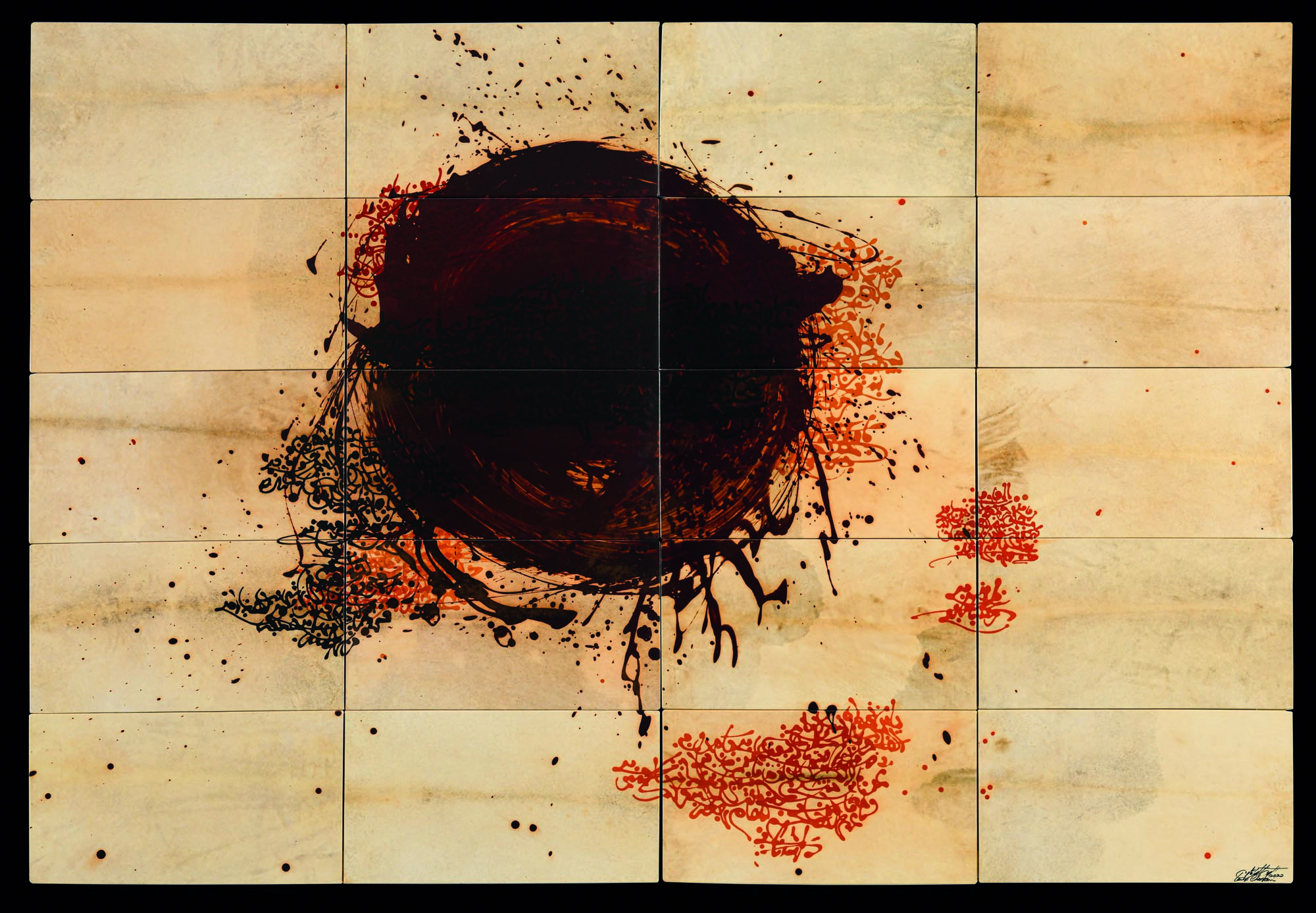 Exposition de l’artiste Larbi Cherkaoui