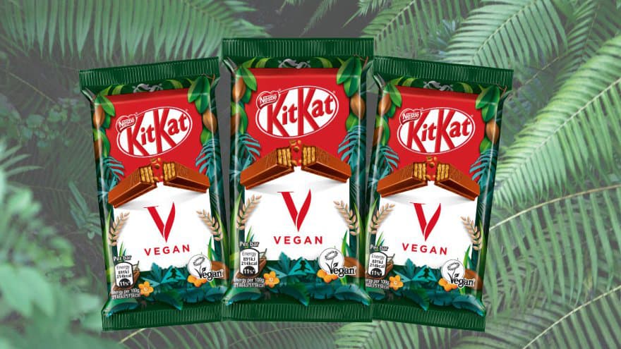 Nestlé lance un KitKat Vegan 