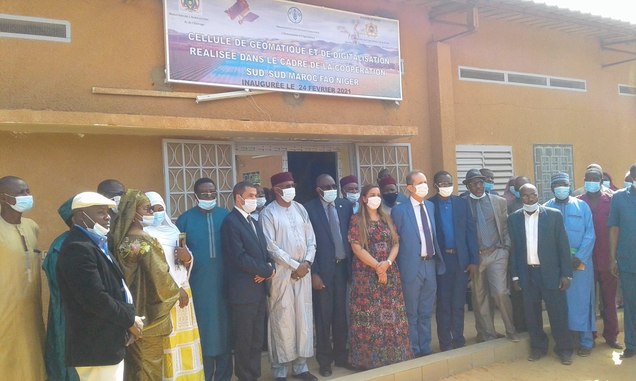 Lancement d’une cellule de géomatique et de digitalisation au Niger 