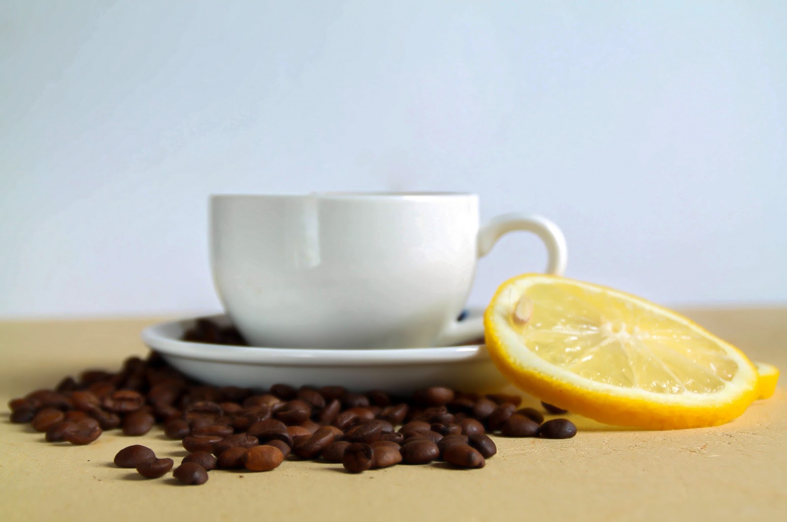 Tendance : le mélange café-citron