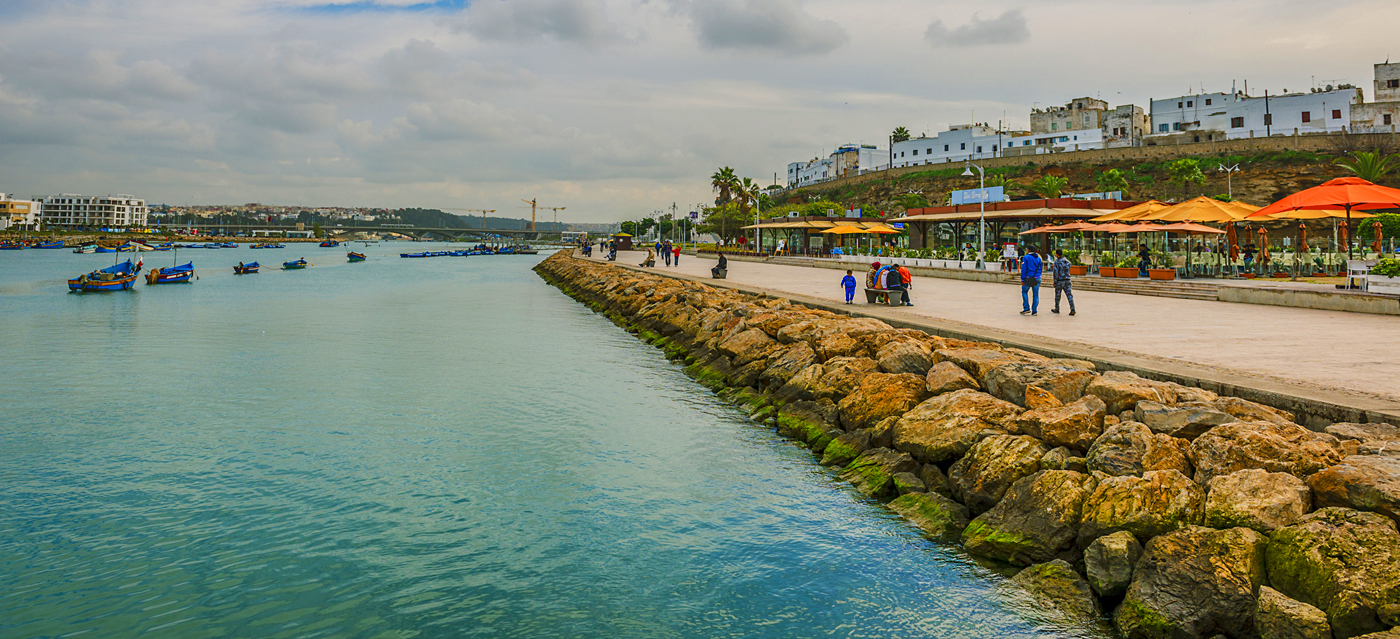 Démolition du club nautique de la Marina de Bouregreg à Rabat