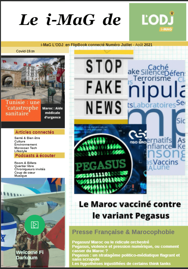Parution de i-MaG de l'ODJ Juillet- Août 2021