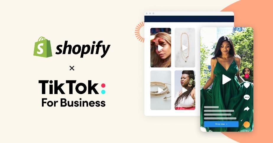 Tiktok se lance dans l'e-commerce avec Shopify et concurrence Instagram