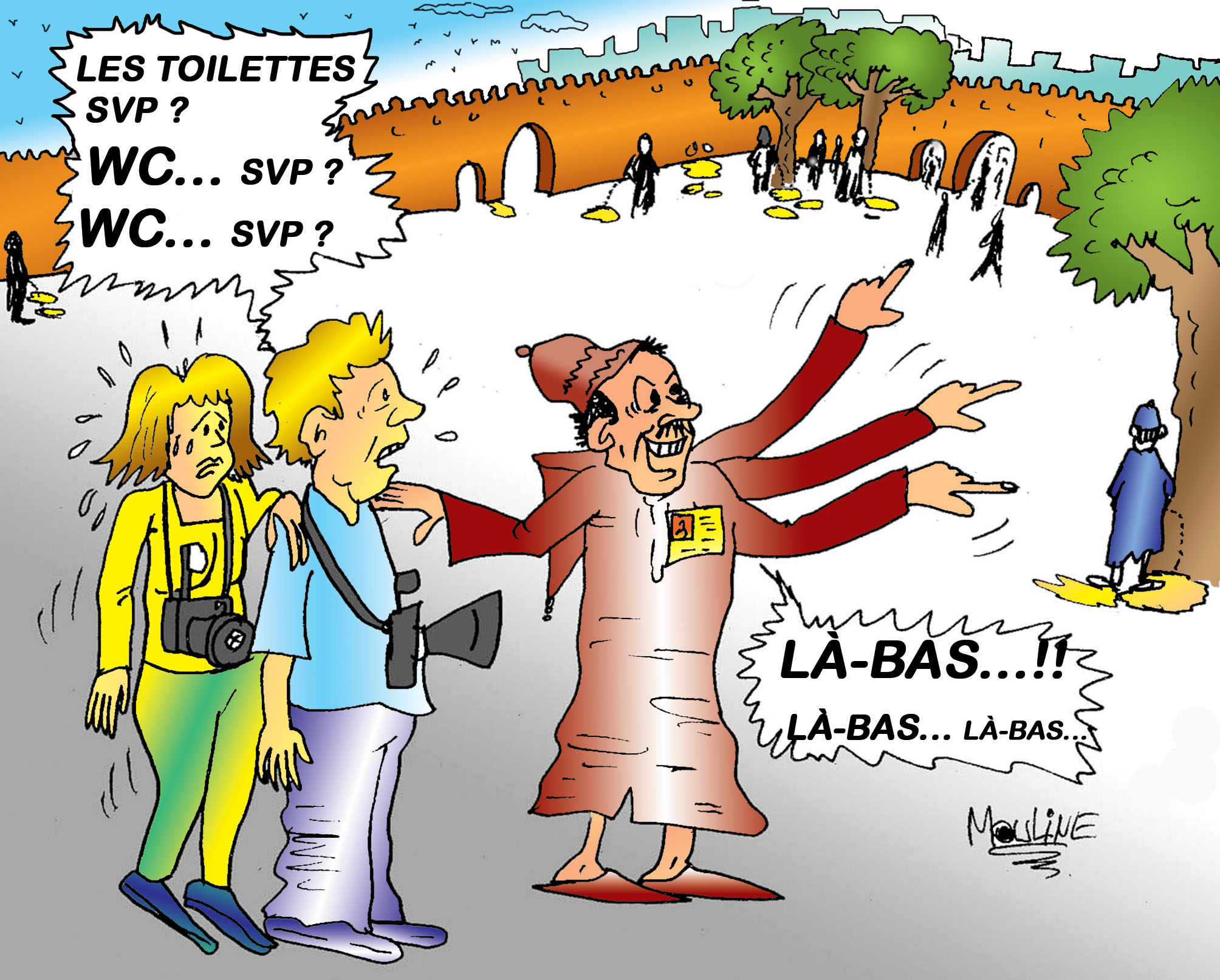Les villes marocaines manquent sévèrement de toilettes publiques... !!!