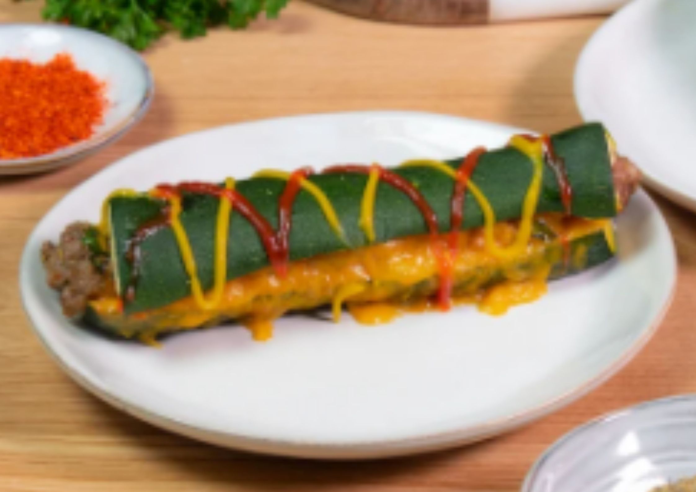 Healthy : essayez ce hot-dog...à la courgette !