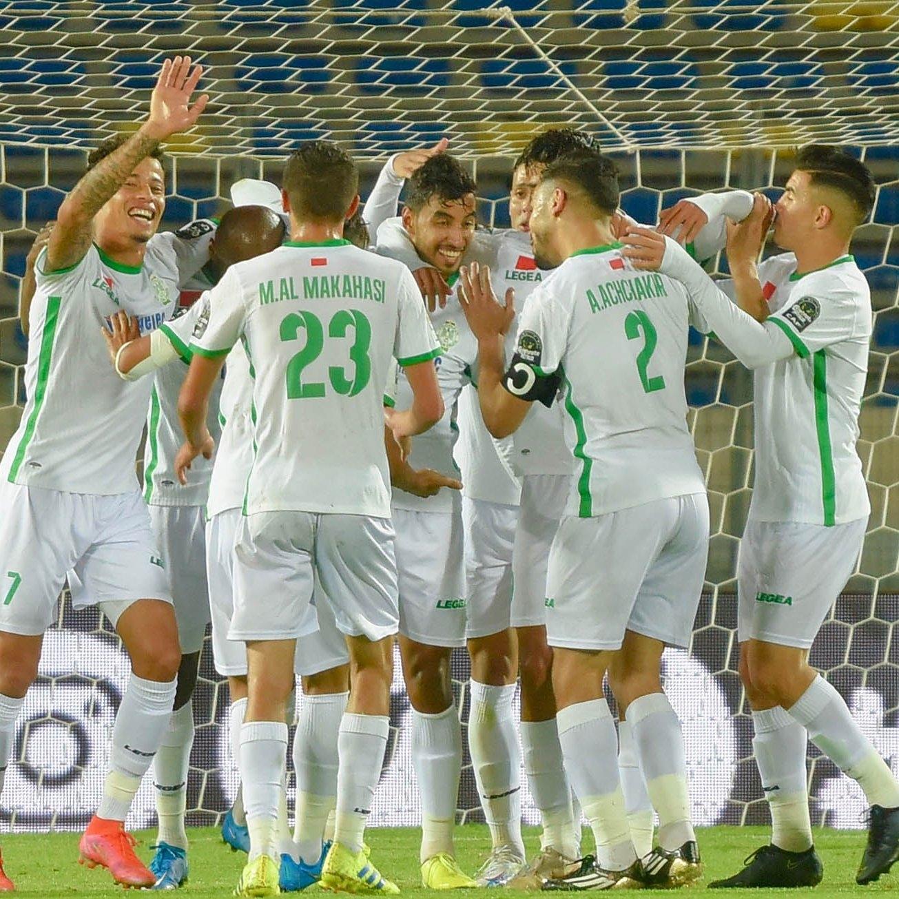 Les joueurs du Raja de Casablanca