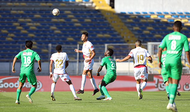les deux équipes avaient la tête en l'air