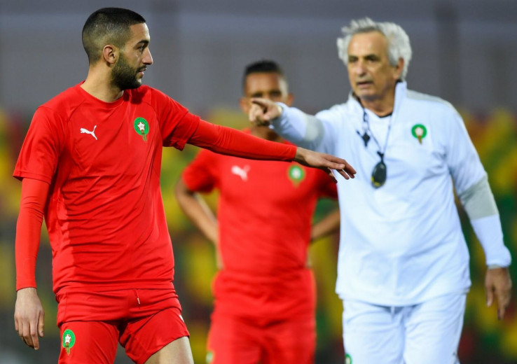 Hakim Ziyech et Vahid Halilhodzic.