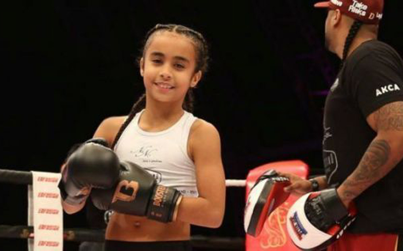 La jeune marocaine Amira Tahri sacrée championne mondiale de kickboxing.