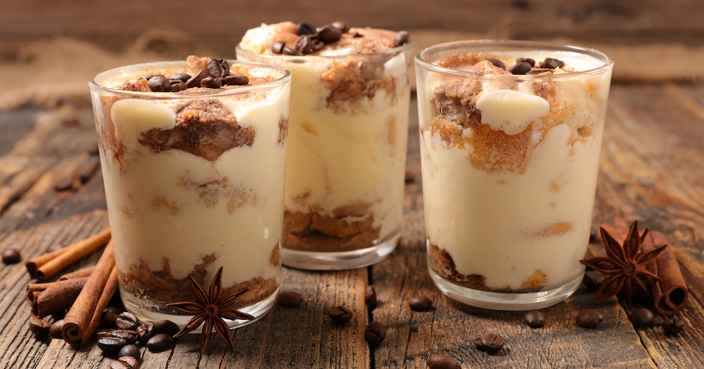 Tiramisu aux pommes et aux épices