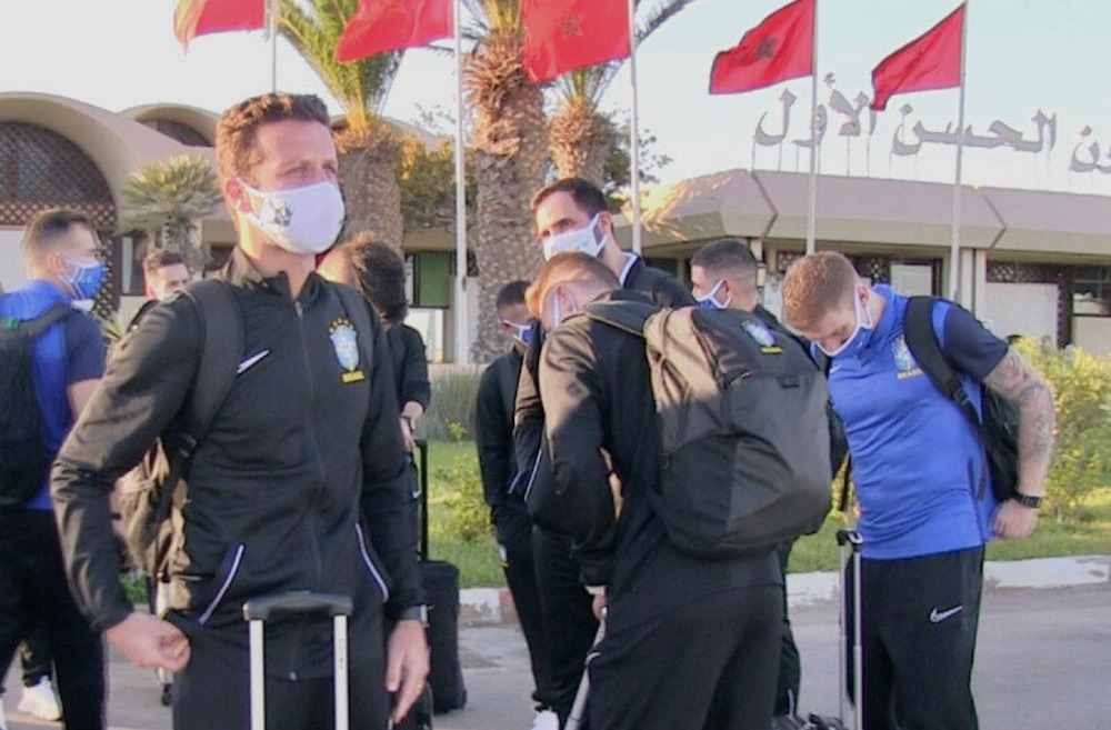 Futsal: L'équipe brésilienne arrive à Laâyoune pour affronter le Maroc