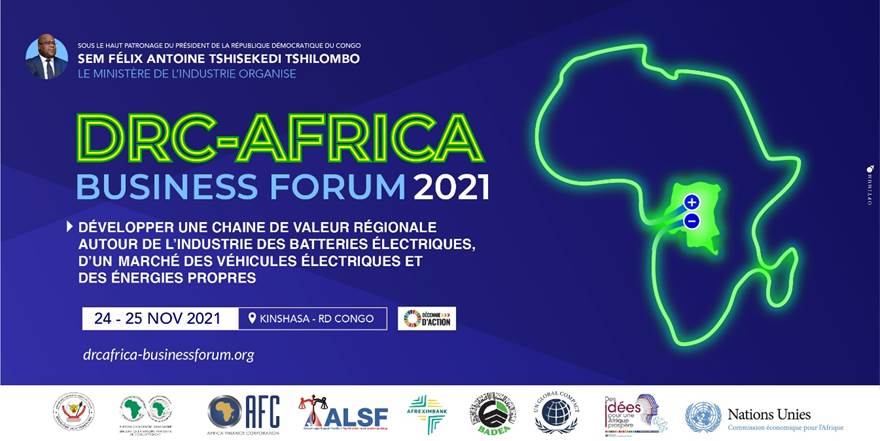DRC-Africa Business Forum : Utiliser les richesses minières pour des énergies propres